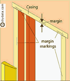 Marking the casing for architrave