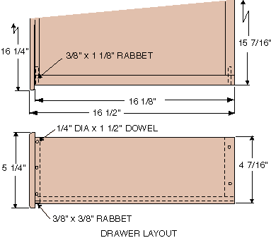 Drawer layout
