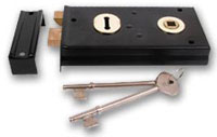 Sash rim lock