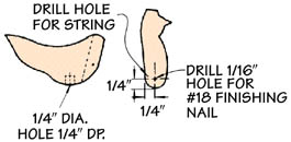 Chicken Body and Head Assembly
