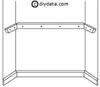 Alcove shelving support battens