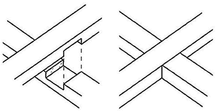 cross half joint