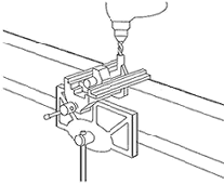 drilling mortise