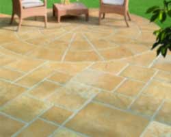 Patio paving