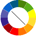 2 Complementary colors - across the colour wheel