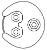 horse shoe mounting plate