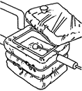 Adding an insulation jacket to a cold water tank